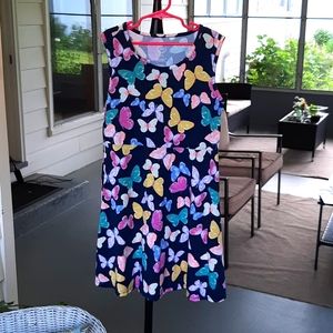NWOT, wonder nation, Butterfly Dress, Size 10-12